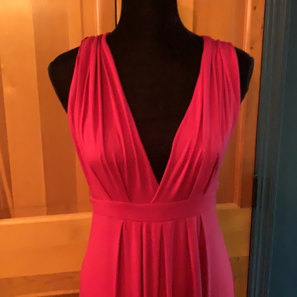 NWT Tart fuschia maxi halter dress - Picture 6 of 12